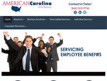 Tablet Screenshot of americancarolina.com